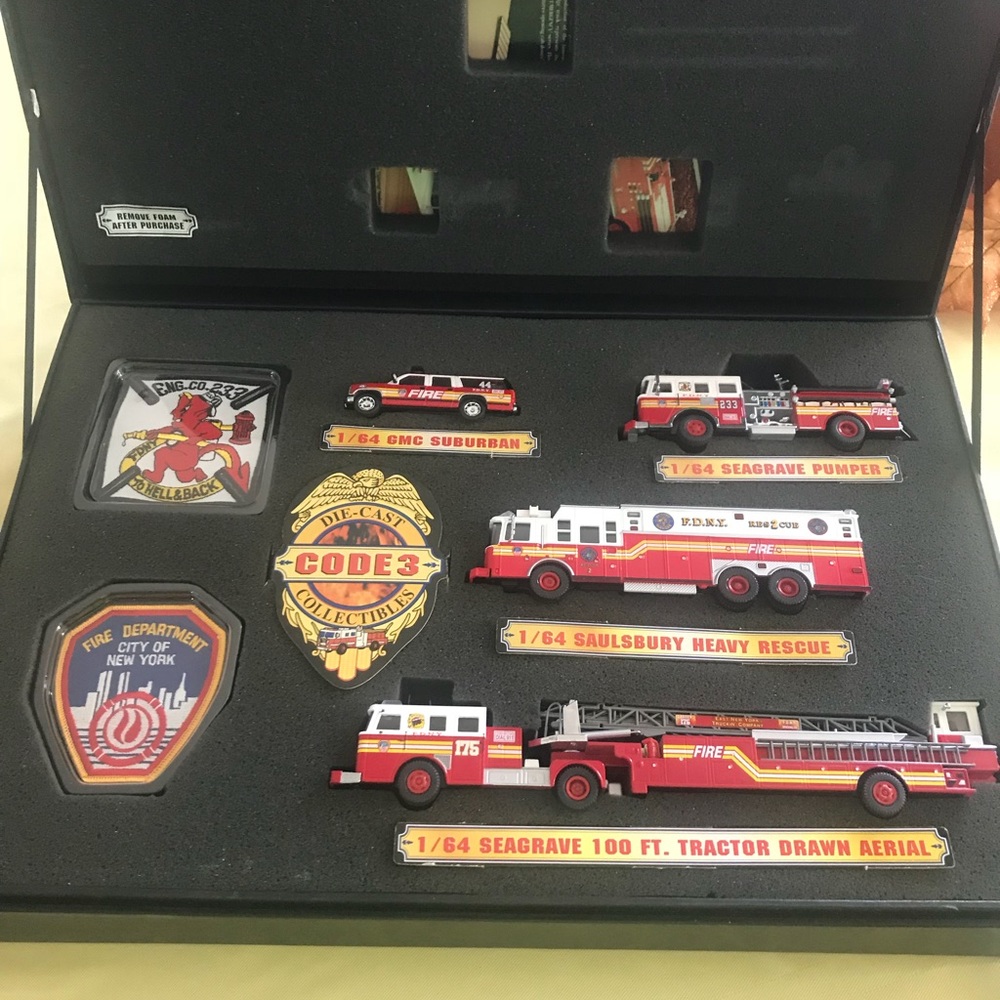 Extremely rare code 3 squad set